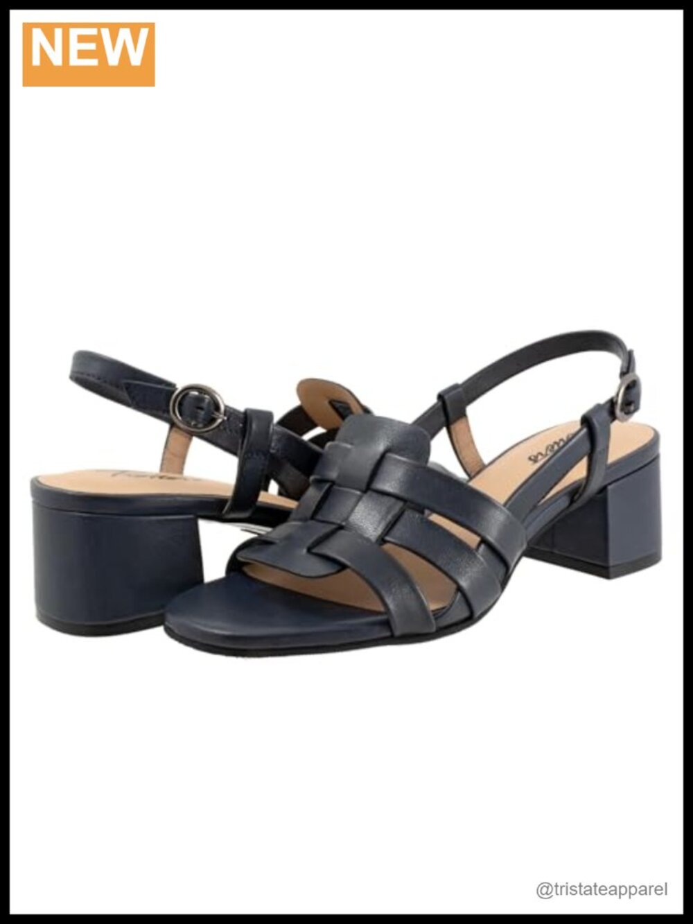 Leather Platform Slingback Heeled Sandals Open Toe Casual Dress